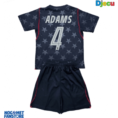 Sjedinjene Države Tyler Adams #4 Gostujuci Dres za djecu SP 2026 Kratak Rukav (+ Kratke hlače)